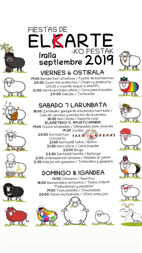 Ya Llegan Las Fiestas De Elcarte Del 6 Al 8 De Septiembre