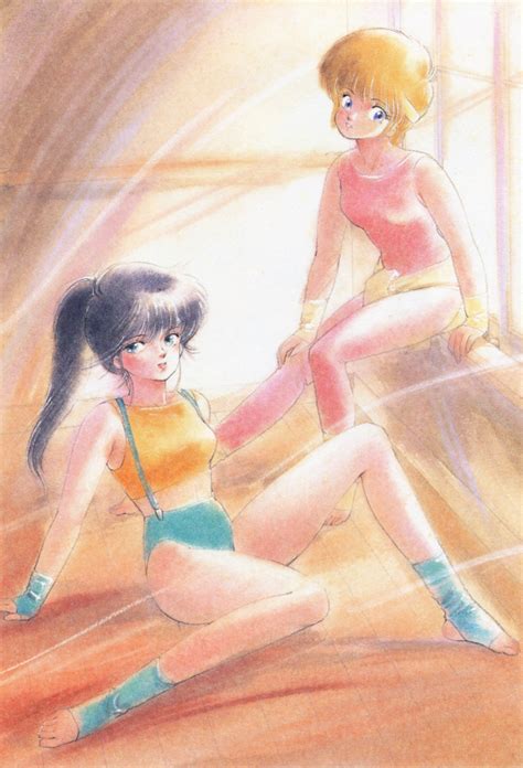 Ayukawa Madoka And Hiyama Hikaru Kimagure Orange Road Drawn By Takada