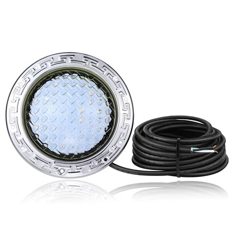 12V LED Pool Light 50FT, 10 Inch Color Changing Pool Light Bulb for ...