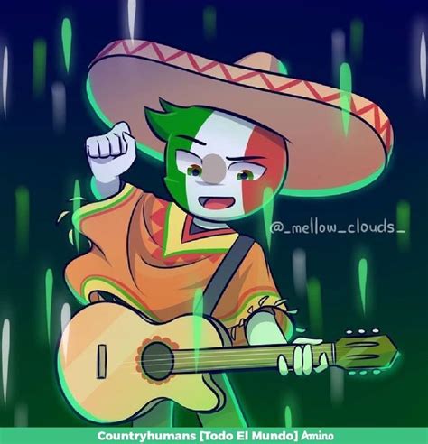 Countryhumans Stuff 1 Cosas Tipicas De Mexico Bandera De Mexico Images