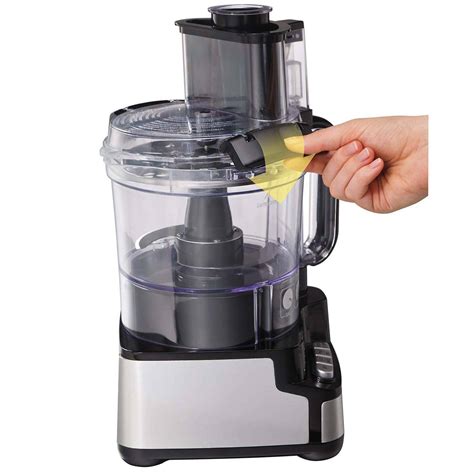 Hamilton Beach Cup Stack Snap Food Processor With Big Mouth