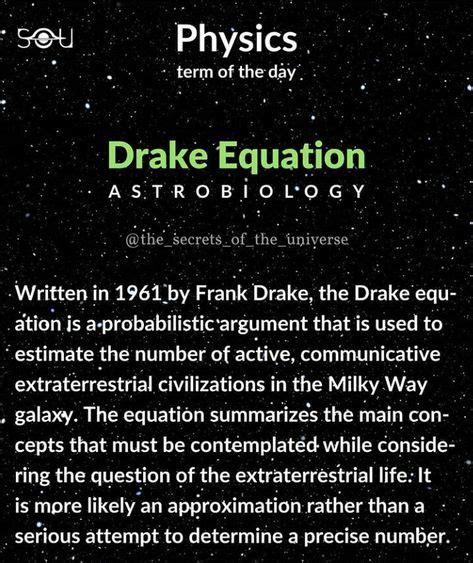 10+ Drake Equation ideas | drake equation, drake, equation