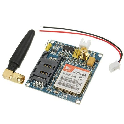 Jual Module SIM900A GSM GPRS Shield Serial Modem SMS For Arduino BEST