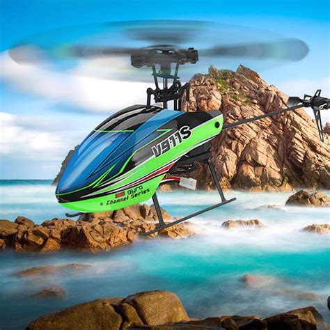 Buy WLtoys V911S 2 4G 4CH 6 Aixs Flybarless RC Helicopter RTF W 8520