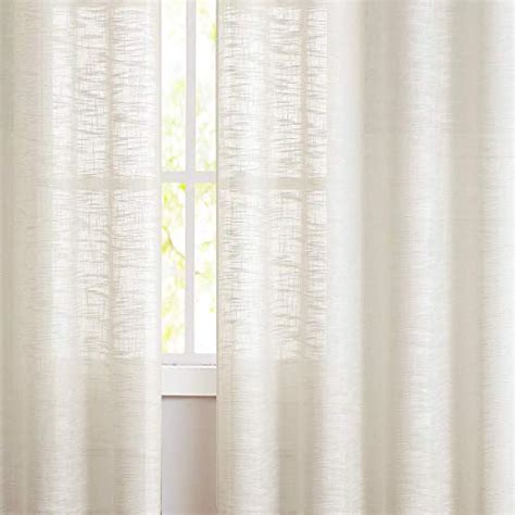 Fmfunctex Linen Textured Semi Sheer Curtains For Living Room Long