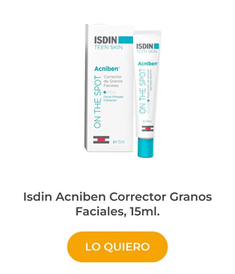 Tratamiento Para El Acné Con Acniben Isdin Blog Farmaciabarata