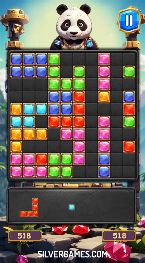 Panda Block Puzzle - Play Online on SilverGames 🕹️