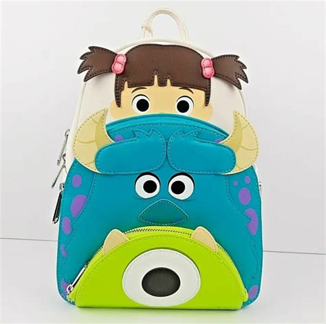 Loungefly Disney Pixar Monsters Inc Boo Mike Sulley Cosplay Mini