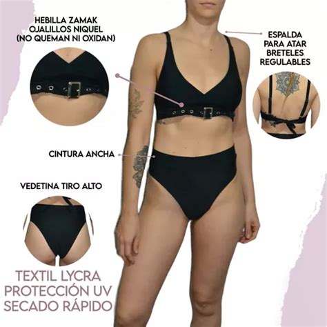 Bikini Tendencia Mujer Malla Traje De Ba O Corpi O Vedetina En Venta En