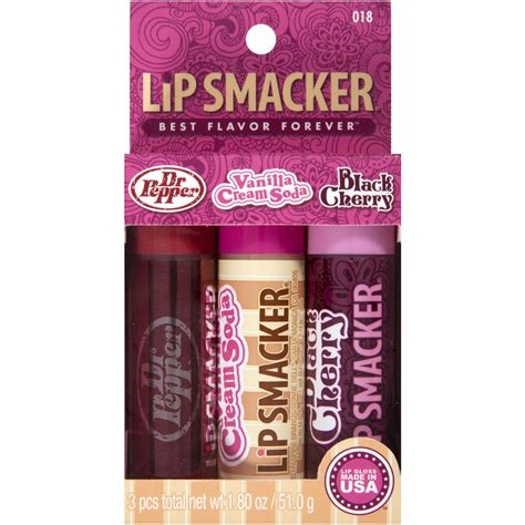 Lip Smacker Biggy Flashback Favorites Flavor Lip Gloss Trio Collection