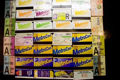 MetroCards | Small sample of the metrocard, train card and p… | Flickr