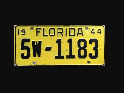 Florida Temporary Plates Herofsen