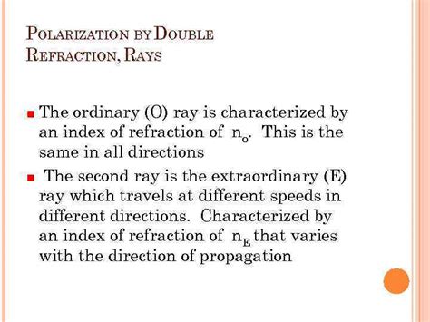 Polarization Electromagnetic An Electromagnetic Wave Propagates In