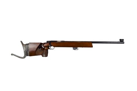 Sold At Auction Anschutz Model 54 Single Shot 22 Match