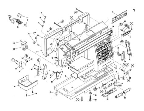 Elna 8000 9000 & DIVA Service Manual and Parts / Schematics Book PDF ...