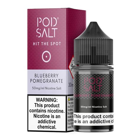 Pod Salt Blueberry Pomegranate Nic Salts Ml Mg Ml Vape Co Zw