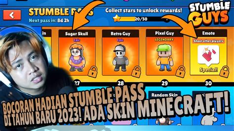 Bocoran Hadiah Stumble Pass Di Tahun Baru Ada Skin Minecraft