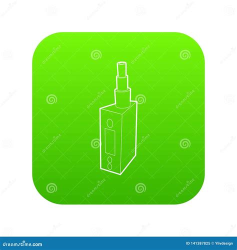 Dispositivo De Vape Jugo Para El Icono Del Vape Estilo Del Esquema