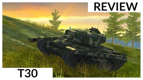 WoT Blitz T30 Review YouTube