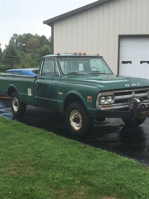 Original Shape 1968 Gmc Pickup 2500 Vintage For Sale