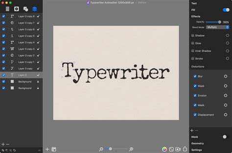 Typewriter Text Effect And Animation Art Text Tutorials