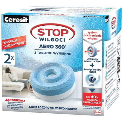 Tabletki Wymienne Ceresit Stop Wilgoci Aero Neutralne X G