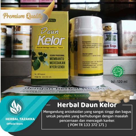 Jual Kapsul Daun Kelor Tazakka Premium Pro Moringa Kapsul Kelor Ekstrak