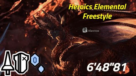 MHW IB PC Heroics Ice Lance Alatreon Freestyle 6 48 81 YouTube