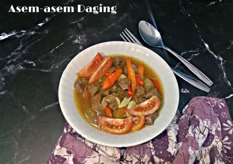 Resep Asem Asem Daging Oleh Ruth Destianty Cookpad