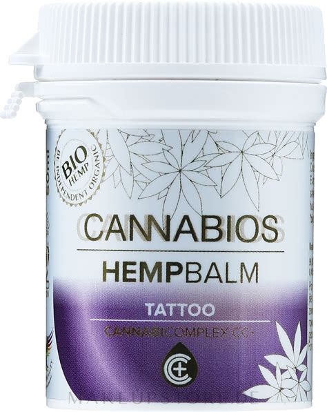 Cannabios Tattoo Hempbalm Entz Ndungshemmender Balsam Mit Hanfsamen L