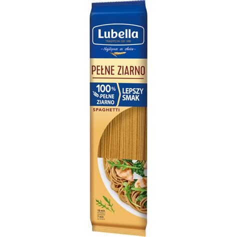 LUBELLA PELNE ZIARNO SPAGHETTI PASTA 400G Smakołyk Polish grocery