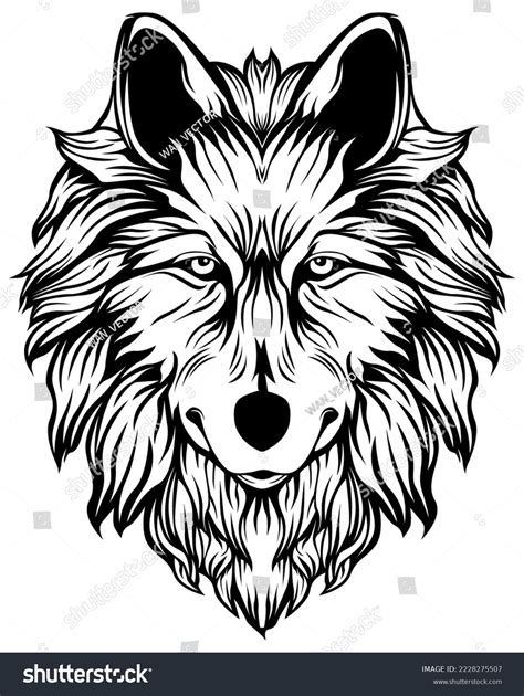 Wolf Vector Silhouette Vector Isolated Illustration Stock Vector ...