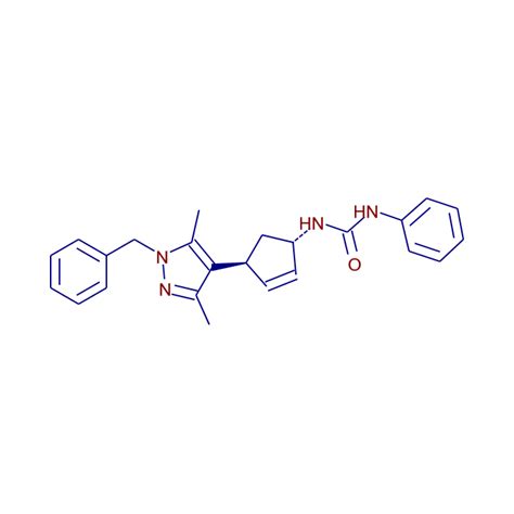 Mzcloud S S Benzyl Dimethyl H Pyrazol Yl Cyclopenten