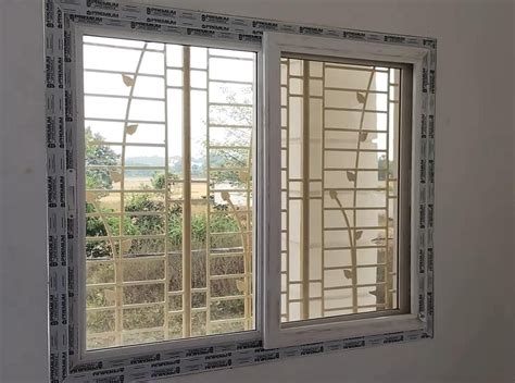 Plain Mm Mm Upvc Glass Sliding Window X Feet At Rs Sq Ft In