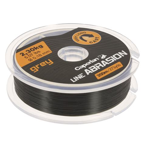 FIL DE PÊCHE LINE ABRASION GREY 250 M Caperlan Decathlon