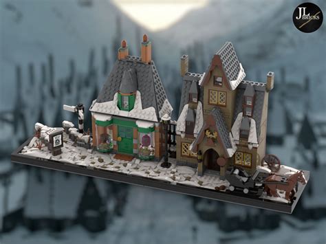 LEGO MOC Hogsmeade Scenery (v.1) by JL.Bricks | Rebrickable - Build with LEGO