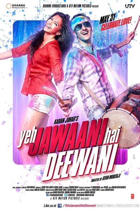 Yeh Jawaani Hai Deewani Exclusive Posters - Star BollyOne