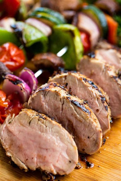 Perfectly Juicy Grilled Pork Tenderloin Cafe Delites