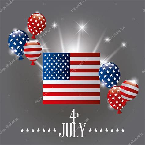 Independence day card design. Stock Vector by ©yupiramos 75849287