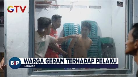 Pelaku Pencurian Sepeda Motor Di Jakarta Barat Babak Belur Dihajar