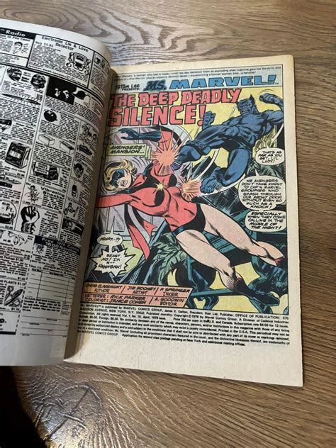 Ms Marvel 16 Marvel Comics 1978 1st Cameo Appearance Of Mystique