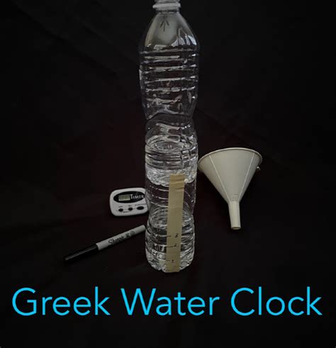 Virtual Starry Night: Greek Water Clock - Girlstart