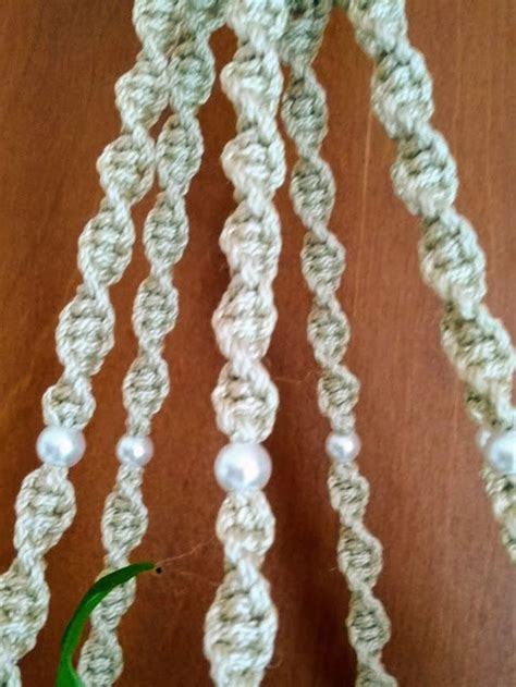 Handcrafted Unique Spiral Macrame Plant Hanger W Birdcage Top Etsy