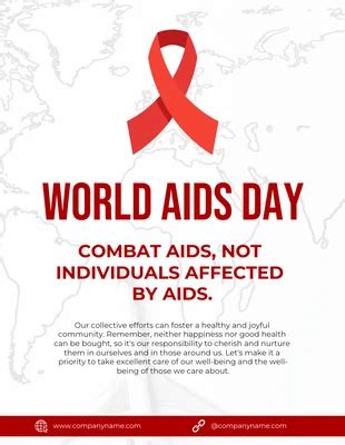 Free HIV/AIDS Poster Templates - Venngage