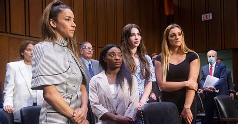 Larry Nassar Hearing Biles Raisman Maroney And Nichols Testify The