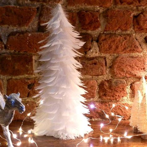 DIY Feather Christmas Tree