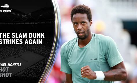 Gael Monfils Sensational Slam Dunk 2023 US Open VCP Tennis