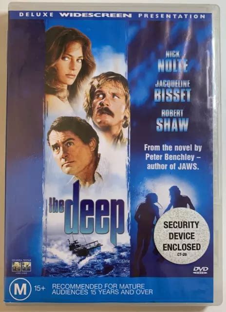 The Deep Dvd Movie Nick Nolte Robert Shaw Region 4 Jacqueline Bissett