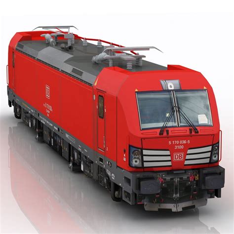 Siemens Vectron Db 3d Model