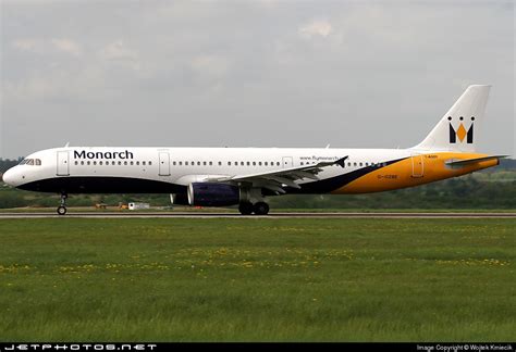 G OZBE Airbus A321 231 Monarch Airlines Wojtek Kmiecik JetPhotos